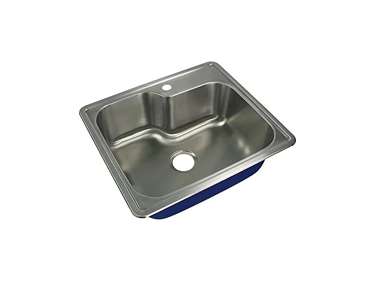 Transolid MTSO252212-1 Kitchen Sink, Stainless Steel