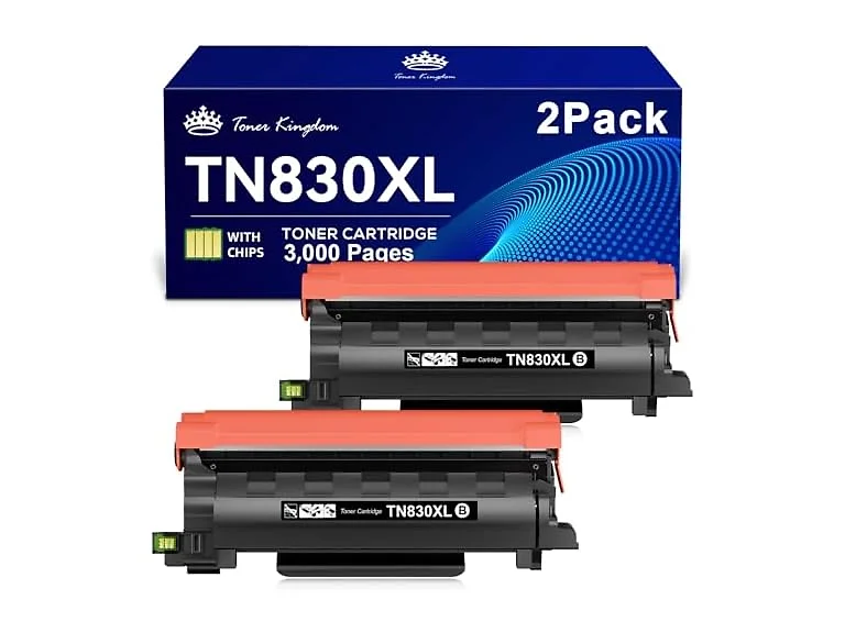Toner Kingdom TN830XL Toner Cartridge, 2 Pack