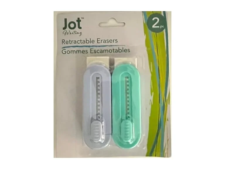 Jot Writing Jot Pastel Retractable Large Eraser - 2