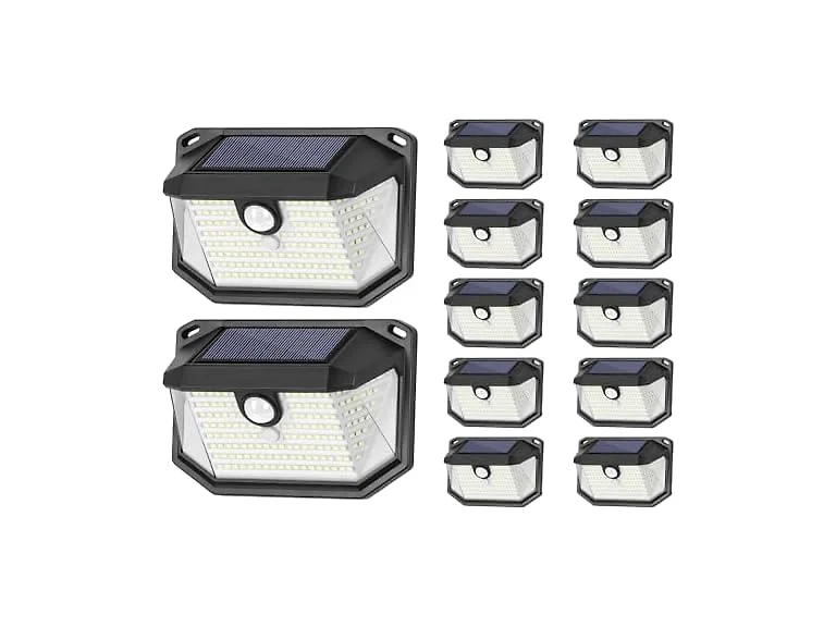 Brightever B0DCFZM963 12-Pack Solar Outdoor Lights