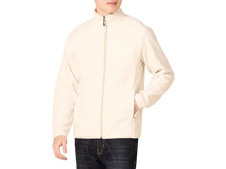 Amazon Essentials Men Polar Fleece Jacket (Large)