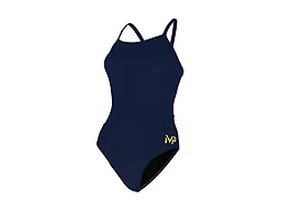 Michael Phelps Solid Mid Back Swimsuit