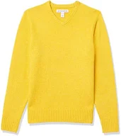 Amazon Essentials Men's Long-Sleeve Soft Touch Sweater, Yellow, XX-Large