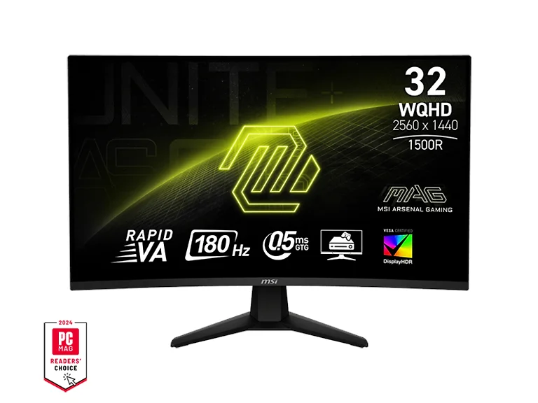 MSI 32" QHD Curved Monitor | MAG 32CQ6FCT