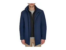 DOCKERS Men's Dwight Soft Shell Bib Jacket, Navy with Bib, XX-Large