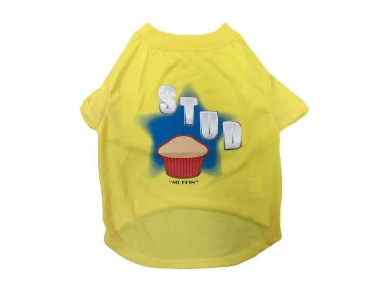 Pets First Stud Muffin Pet Tee, X-Small