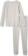 Amazon Essentials Women's Thermal Long Underwear Set Underwear, -Heather Grey, S