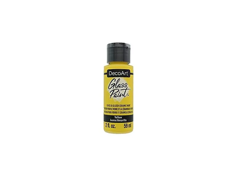 Deco Art GLASS PAINT 2OZ YELLOW, us:one size