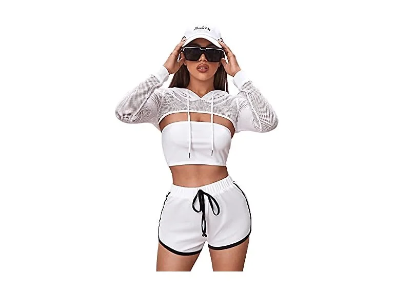 SweatyRocks Women (M) Crop Top