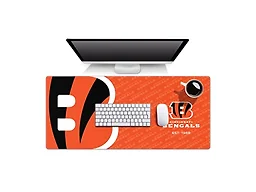 YouTheFan unisex adult Cincinnati Bengals Logo Series Desk Pad, Team Colors, One Size US