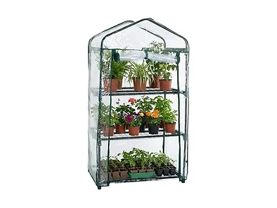 Pure Garden 3 Tier Mini Greenhouse