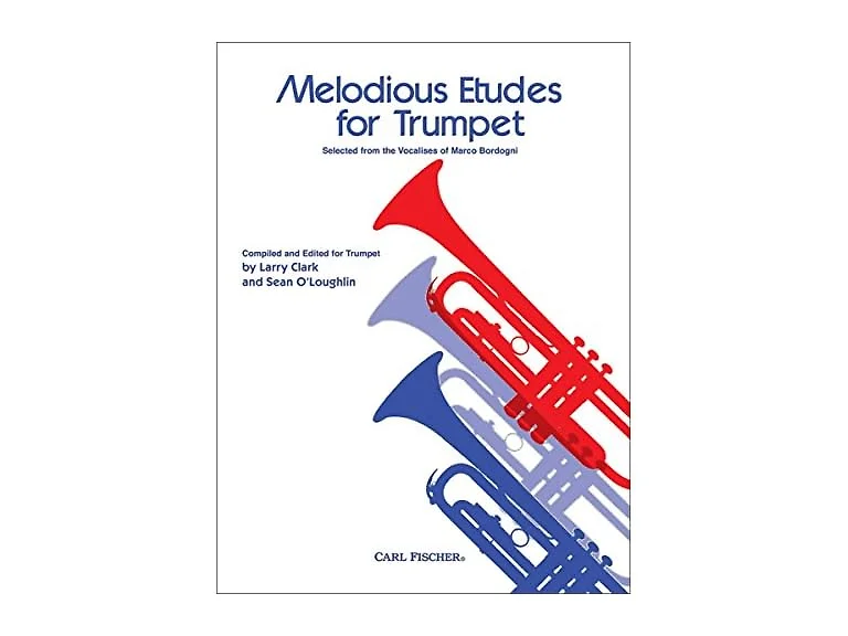 Carl Fischer Bordogni-Melodious Etudes for Trumpet