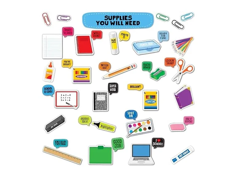Teacher Created Resources Supplies You Will Need