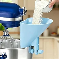 Kingofkings Flour Funnel for Kitchen Aid Mixer Accessories and Attachments