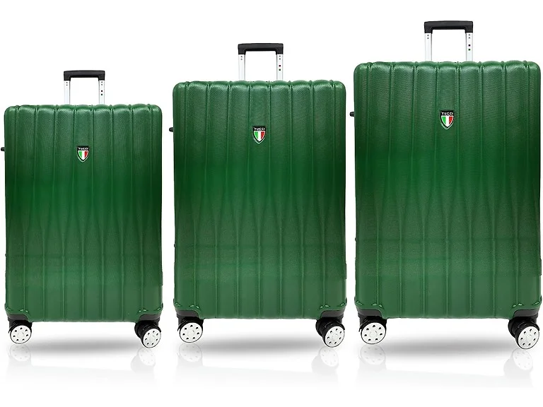 Tucci Italy Baratro Spinner Luggage Set of 3, 20/24/28"