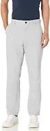 Amazon Essentials Men's Classic-Fit Wrinkle-Resistant Flat-Front Chino Pant, Grey, 32W x 32L