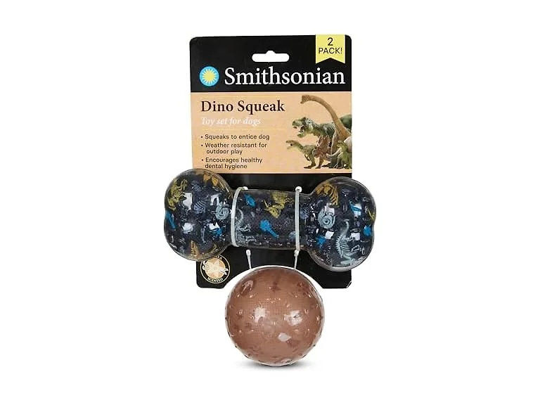 Smithsonian Safari Squeaks – 2-Pack