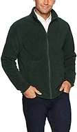 Amazon Essentials Men's Men's Full-Zip Polar Fleece Jacket Outerwear, -Forest Green, X-Large