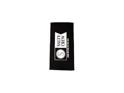 Salty Crew Alpha Refuge Towel Black OS