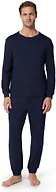 Amazon Essentials x Sofia Grainge Men's Long Sleeve Henley Pajama Set