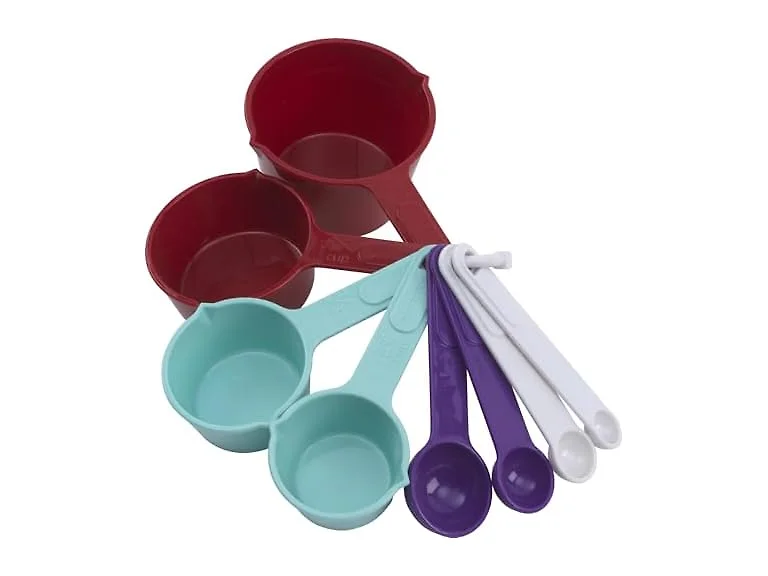 GoodCook Everyday 8‑Piece Measuring Cup & Spoon Set