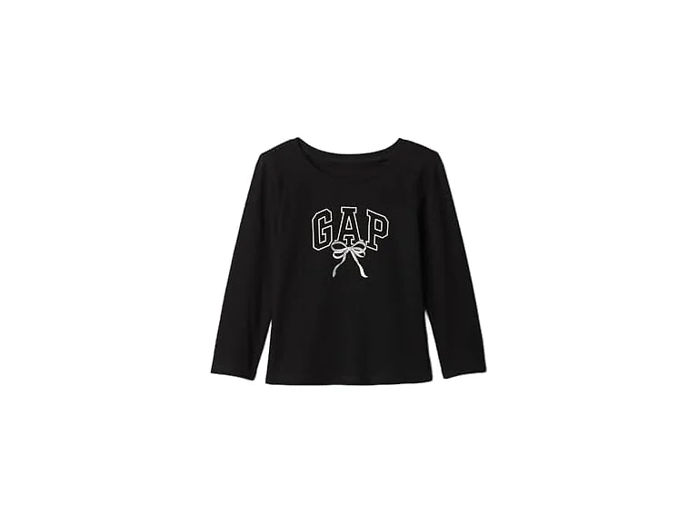 GAP Girls Long Sleeve Graphic Tee T-shirt
