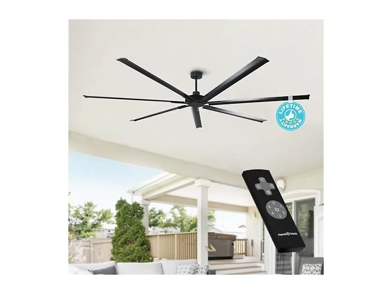 Parrot Uncle 100" Ceiling Fan without Lights