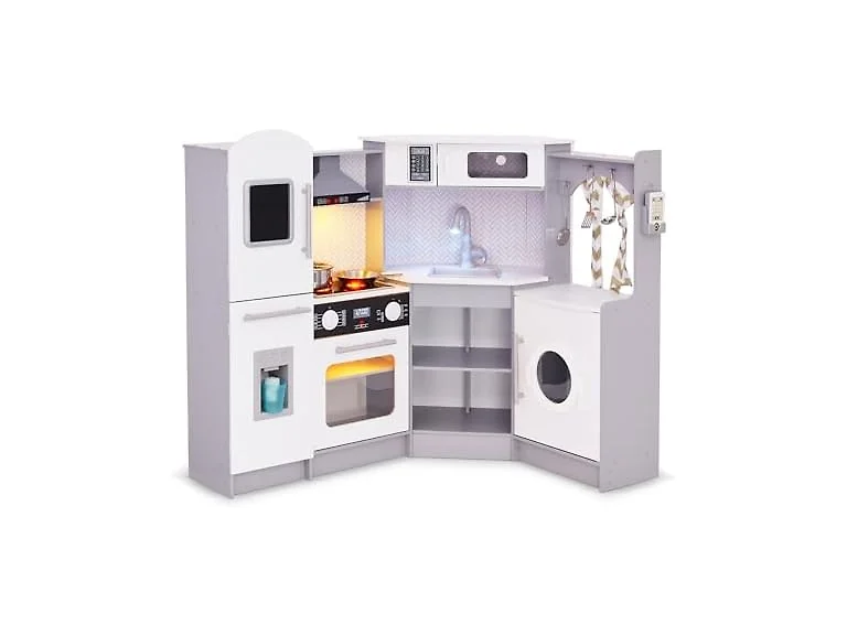 Corner Kitchen Playset Grey