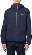 Champion Men's Performance Windbreaker Rain Jacket with Hood, Peacoat, X-Large
