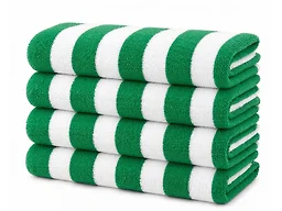 Noble House NH-Cabana Towel- 2Pk- Green 36x66 2Pk Ca