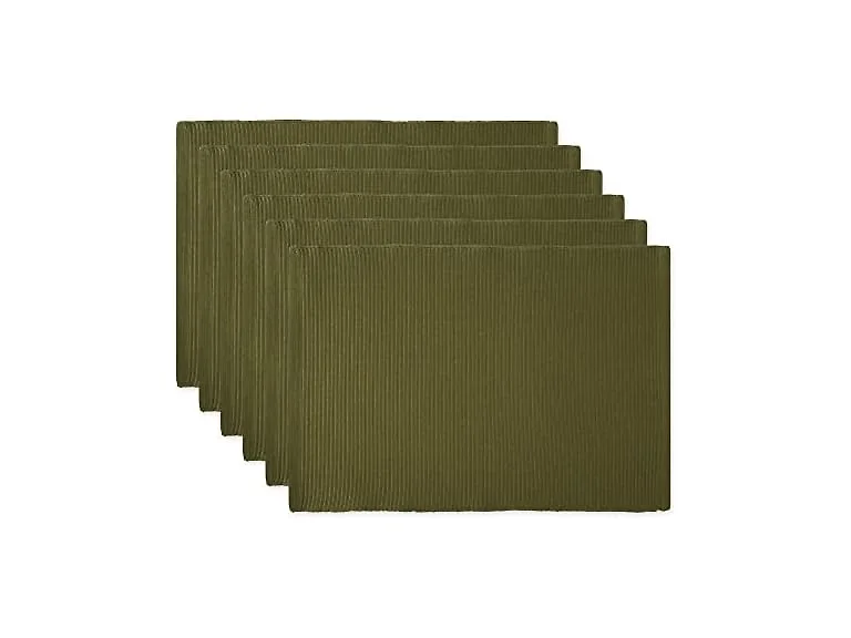 DII DII Basic Everyday Ribbed Tabletop 100%