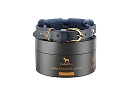NOAH & PAW CR-LP-DB-M M NOAH & PAW Dog Collar Dark B