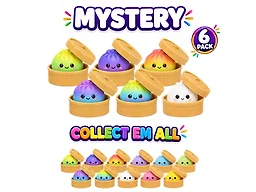 Twilight Squishy Sensory Toys Dumpling 6PK