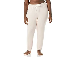 Amazon Essentials Women's Pajama Jogger - Lightweight Lounge Terry, Plus Size, Pale Pink, 6X