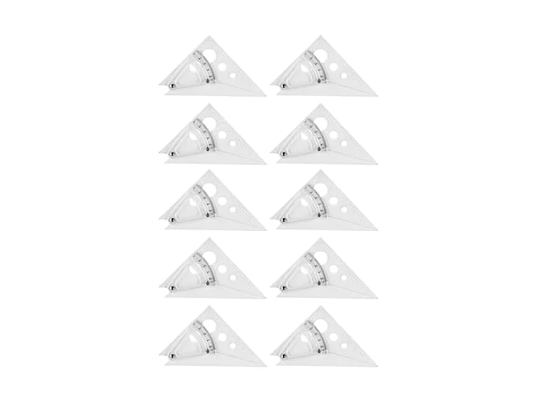 Westcott Adjustable Triangle Scale Set