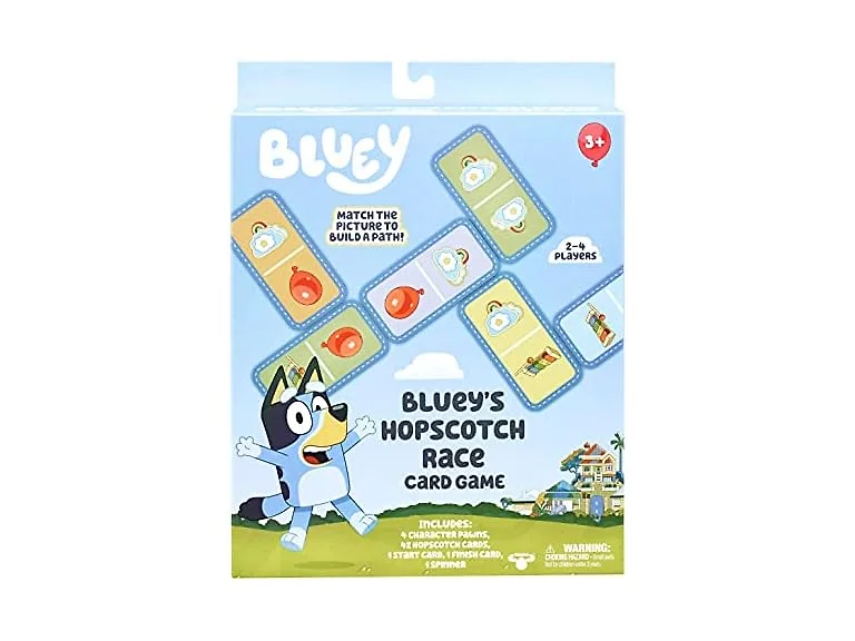 Bluey Hopscotch, Multicolor (17140)