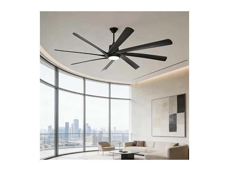 Parrot Uncle 100 Inch Ceiling Fan with Light