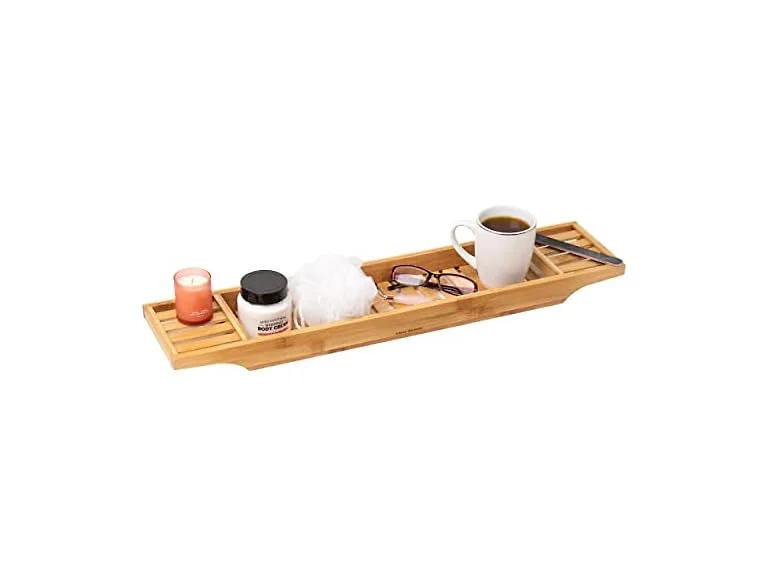 Mind Reader Bathtub Tray, Shower Organizer