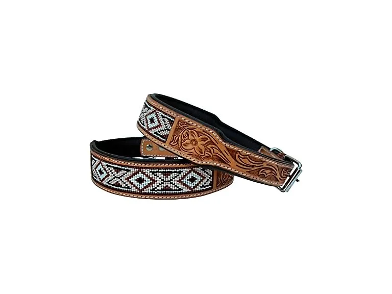 Affilare Leather Dog Collar Western Style He