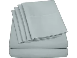 Deluxe Solid Microfiber Sheet Set