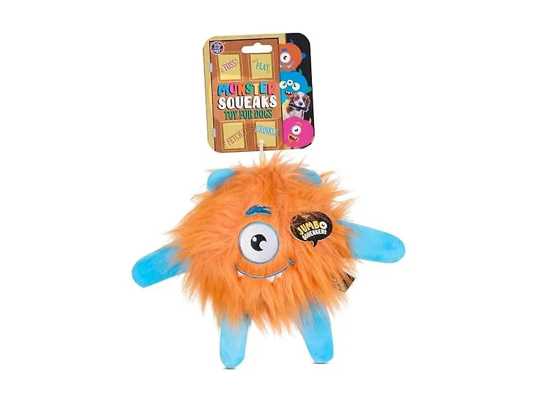 Bow Wow Full Body Squeaker Dog Toy – Plush Squeaky Toy