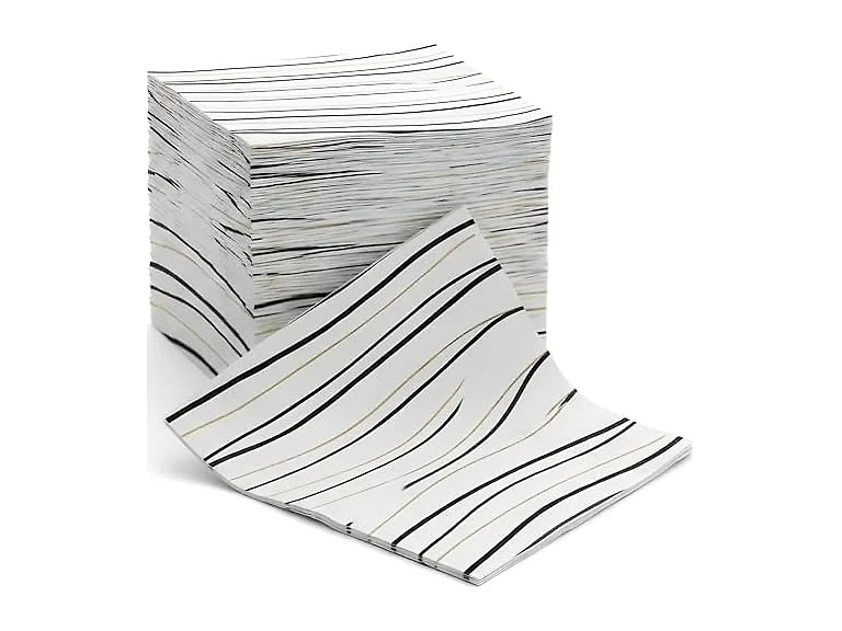 Waves Paper Napkins 6.5" 20pk