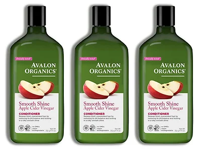 3PK Avalon Organics Conditioner Apple Cider