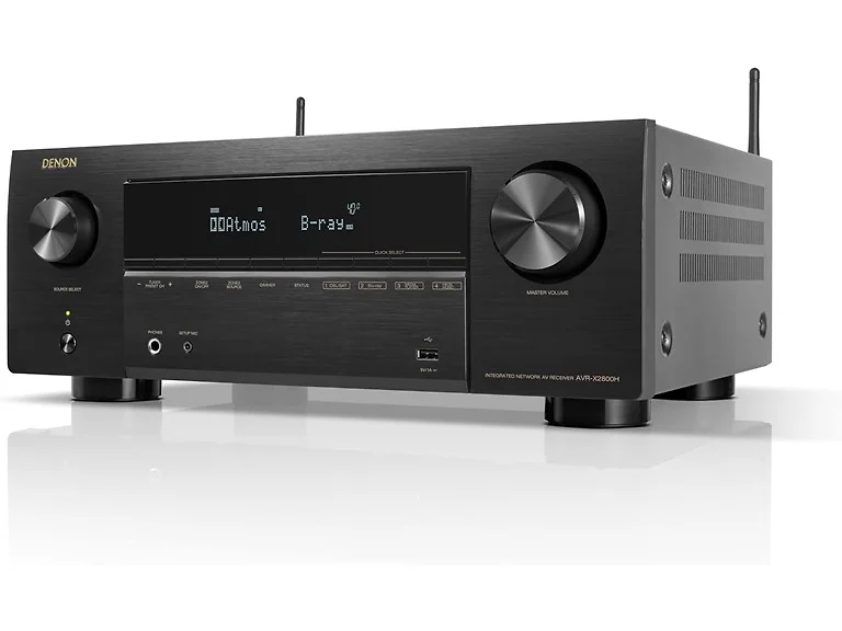 (NEW) Denon AVR-X2800H 7.2 Ch Stereo Receiver (Open Box)