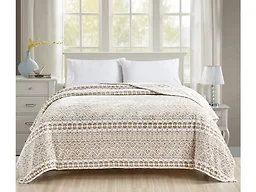 Noble House NH-Printed Blanket- QN- Tala Queen - 90x9