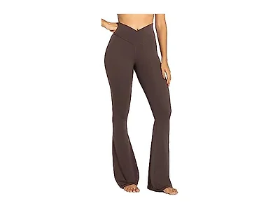 Sunzel Flare Leggings 30in L Brown