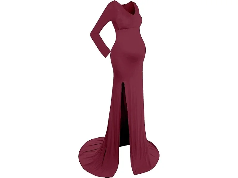 IBTOM CASTLE Women (S) Maternity Off Shoulder Maxi