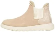 Hey Dude Womens Shoes, Branson Suede Novelty, Sand/Snake, 40
