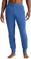 Gaiam Men’s Comfort Jogger, Relaxed Fit, 30” Inseam, Stretch Heavyweight Material, True Navy, Medium