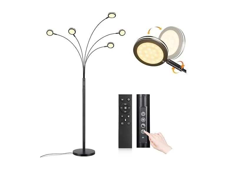 Bairth  LED Arc Floor Lamp